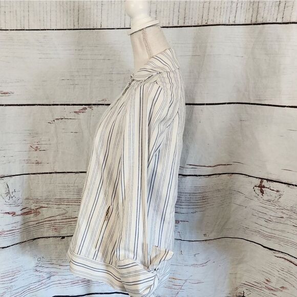 BCBGMaxAzaria Dean Striped Moto Jacket Size XS NWT - Picture 3 of 7